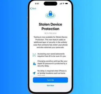 王五镇苹果授权维修店分享被盗设备保护功能开启方法 